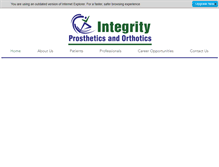 Tablet Screenshot of integritypando.com